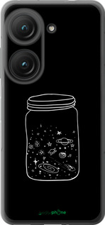 Силиконовый чехол Космос в банке для Asus Zenfone 9 - 4297u-2842 изображение 