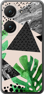 Силіконовий чехол Монстера для Asus Zenfone 9 - 4304u-2842 изображение 