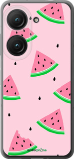 Силиконовый чехол Розовый арбуз для Asus Zenfone 9 - 4314u-2842 изображение 