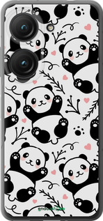 Силіконовий чехол Панди для Asus Zenfone 9 - 4318u-2842 изображение 