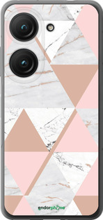 Силиконовый чехол Мраморная симметрия для Asus Zenfone 9 - 4344u-2842 изображение 