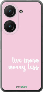 Силиконовый чехол Живи больше для Asus Zenfone 9 - 4347u-2842 изображение 