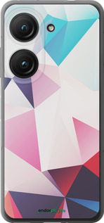 Силиконовый чехол Геометрия 3 для Asus Zenfone 9 - 4415u-2842 изображение 