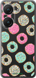 Силиконовый чехол Пончики 1 для Asus Zenfone 9 - 4657u-2842 изображение 