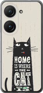 Силиконовый чехол Кот для Asus Zenfone 9 - 4671u-2842 изображение 