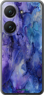 Силиконовый чехол Мрамор 7 для Asus Zenfone 9 - 4802u-2842 изображение 