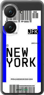 Силиконовый чехол New York для Asus Zenfone 9 - 4861u-2842 изображение 