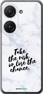 Силиконовый чехол Рискнуть или потерять шанс для Asus Zenfone 9 - 4866u-2842 изображение 