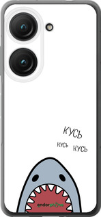 Силіконовий чехол Акула для Asus Zenfone 9 - 4870u-2842 изображение 