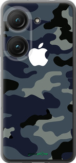 Силиконовый чехол Камуфляж 1 для Asus Zenfone 9 - 4897u-2842 изображение 