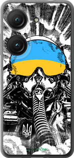 Силиконовый чехол Призрак Киева v3 для Asus Zenfone 9 - 5307u-2842 изображение 