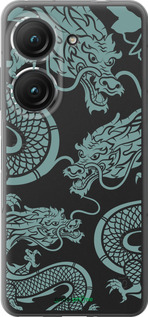 Силиконовый чехол Дракон для Asus Zenfone 9 - 5476u-2842 изображение 