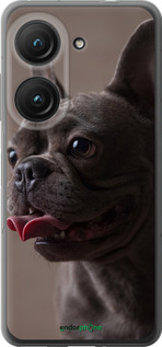 Силиконовый чехол Милый бульдог для Asus Zenfone 9 - 5546u-2842 изображение 