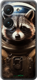 Силиконовый чехол Raccoon austronaut для Asus Zenfone 9 - 5581u-2842 изображение 