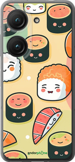 Силіконовий чехол Суші патерн для Asus Zenfone 9 - 5583u-2842 изображение 