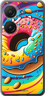 Силіконовий чехол Пончик веселка для Asus Zenfone 9 - 5584u-2842 изображение 