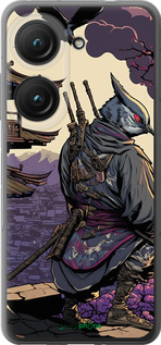 Силиконовый чехол Птица воин для Asus Zenfone 9 - 5587u-2842 изображение 