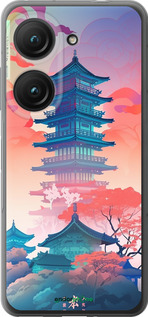 Силиконовый чехол Япония монастырь для Asus Zenfone 9 - 5590u-2842 изображение 