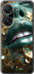 Силіконовий чехол Губи 2 для Asus Zenfone 9 - 5667u-2842 изображение 