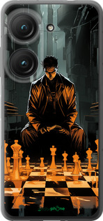 Силиконовый чехол Шахматы для Asus Zenfone 9 - 5951u-2842 изображение 