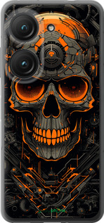 Силиконовый чехол Череп для Asus Zenfone 9 - 5952u-2842 изображение 