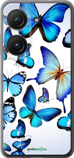 Силиконовый чехол Бабочки для Asus Zenfone 9 - 6023u-2842 изображение 