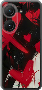 Силиконовый чехол XO Love для Asus Zenfone 9 - 6044u-2842 изображение 