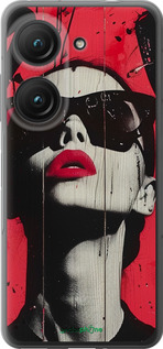 Силиконовый чехол XO Love v1 для Asus Zenfone 9 - 6045u-2842 изображение 