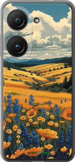 Силиконовый чехол Украинское поле для Asus Zenfone 9 - 6082u-2842 изображение 