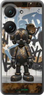 Силиконовый чехол Bronze kaws v2 для Asus Zenfone 9 - 6098u-2842 изображение 