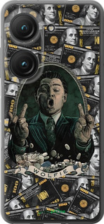 Силиконовый чехол Волк с валл стрит для Asus Zenfone 9 - 6287u-2842 изображение 