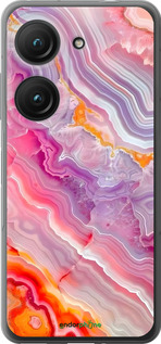 Силиконовый чехол Мрамор 2 для Asus Zenfone 9 - 6307u-2842 изображение 