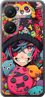 Силиконовый чехол Аниме парень для Asus Zenfone 9 - 6317u-2842 изображение 