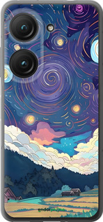 Силиконовый чехол Креативный арт для Asus Zenfone 9 - 6322u-2842 изображение 