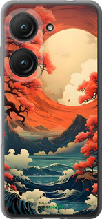 Силиконовый чехол Природа японии для Asus Zenfone 9 - 6327u-2842 изображение 