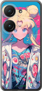 Силиконовый чехол Сейлор Мун 2 для Asus Zenfone 9 - 6351u-2842 изображение 