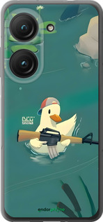 Силиконовый чехол Уточка с автоматом для Asus Zenfone 9 - 6356u-2842 изображение 