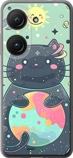 Силиконовый чехол Милый котик для Asus Zenfone 9 - 6364u-2842 изображение 