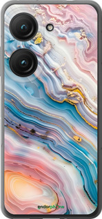 Силиконовый чехол Мрамор красивый для Asus Zenfone 9 - 6376u-2842 изображение 