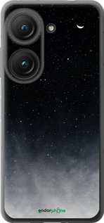 Силиконовый чехол Сині хмари, Синій місяць для Asus Zenfone 9 - 6396u-2842 изображение 