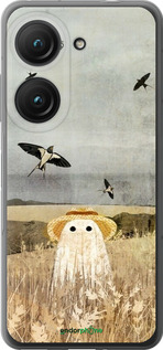 Силиконовый чехол Призрак в поле для Asus Zenfone 9 - 6427u-2842 изображение 