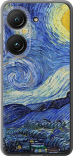 Силиконовый чехол «Звездная ночь» Винсента Ван Гога для Asus Zenfone 9 - 6433u-2842 изображение 