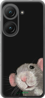 Силиконовый чехол The Peeking Rat для Asus Zenfone 9 - 6442u-2842 изображение 