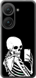 Силиконовый чехол Скелет делает Selfie для Asus Zenfone 9 - 6535u-2842 изображение 