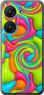 Силиконовый чехол Y2K Jelly Dream для Asus Zenfone 9 - 6780u-2842 изображение 