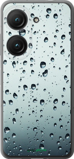 Силиконовый чехол Стекло в каплях для Asus Zenfone 9 - 848u-2842 изображение 