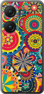 Силиконовый чехол Узор 5 для Asus Zenfone 9 - 902u-2842 изображение 