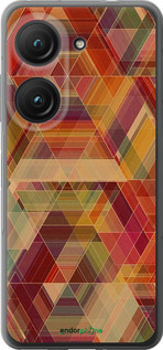 Силіконовий чехол Геометричний візерунок для Asus Zenfone 9 - 904u-2842 изображение 