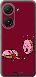 Силиконовый чехол Печенье для Asus Zenfone 9 - 911u-2842 изображение 