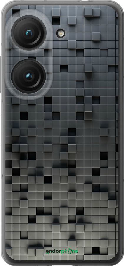 Силіконовий чехол Кубики для Asus Zenfone 9 - 1061u-2842 изображение 